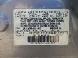 2012 NISSAN VERSA