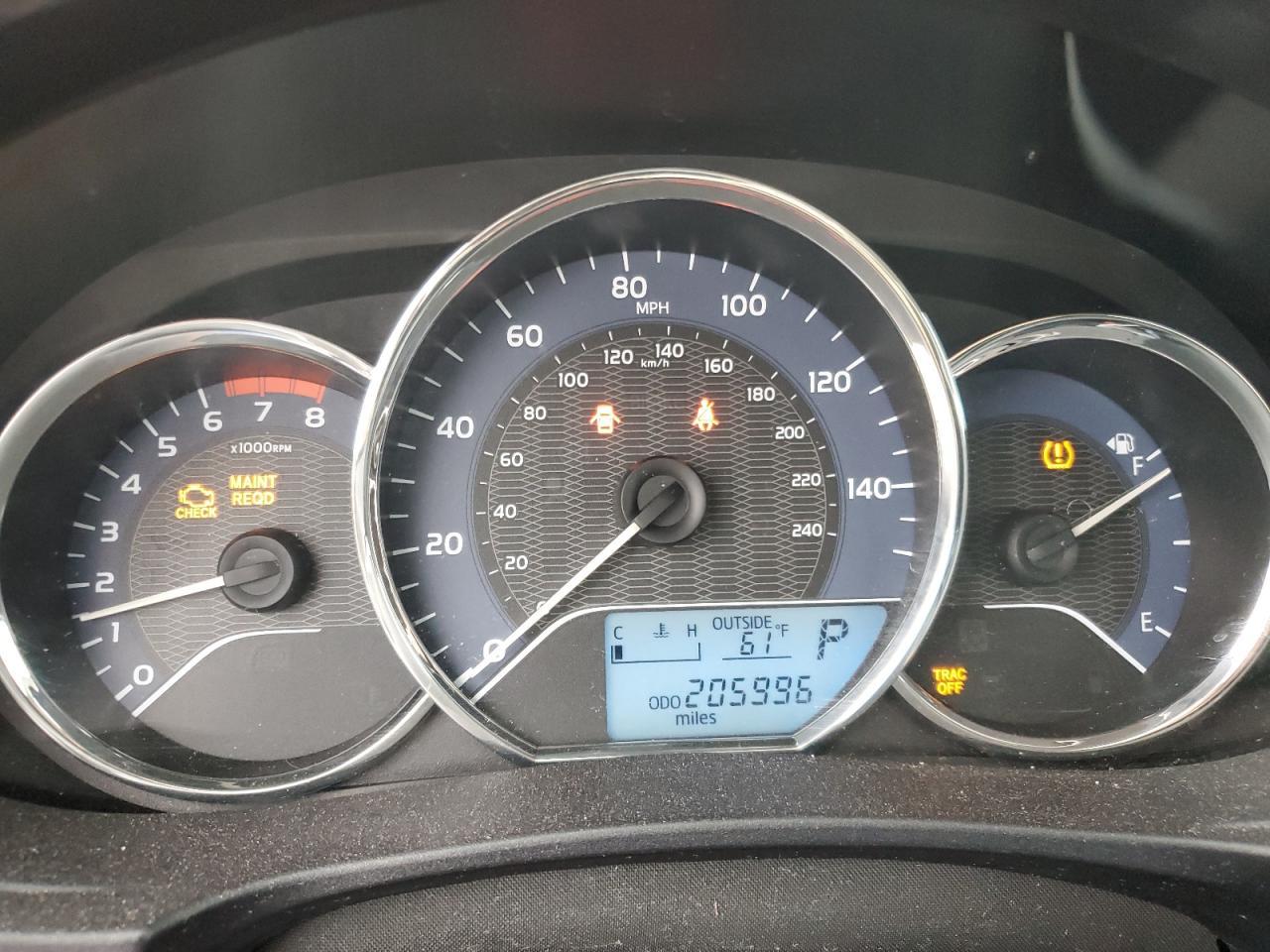 2016 TOYOTA COROLLA