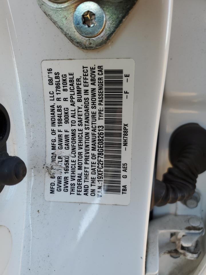 2016 HONDA CIVIC