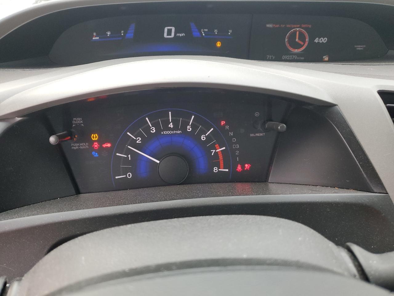 2012 HONDA CIVIC