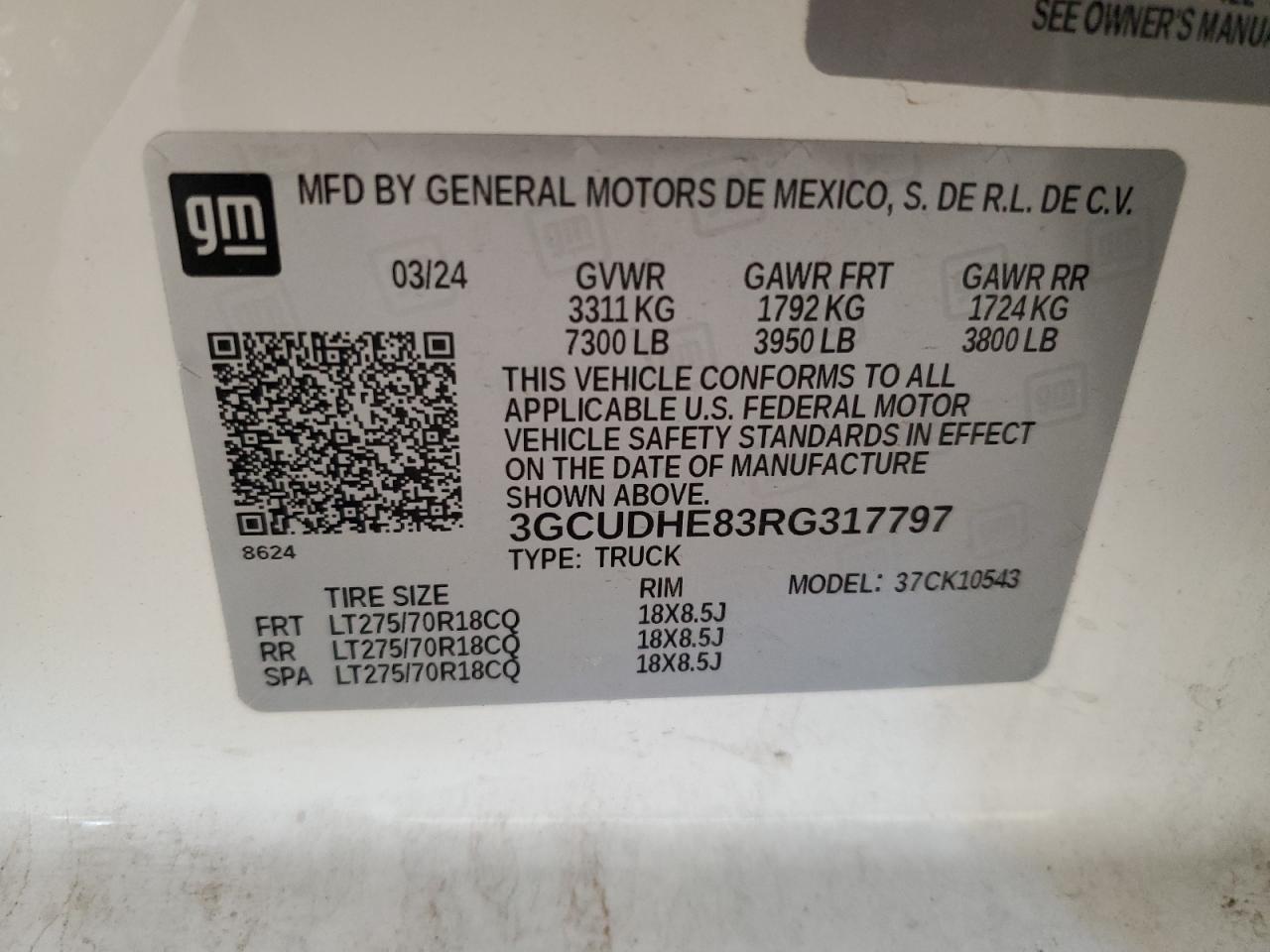 2024 CHEVROLET Silverado