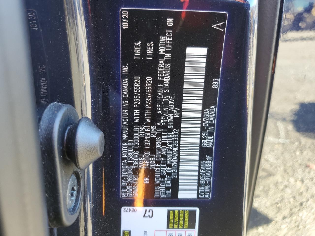 2021 LEXUS RX 350