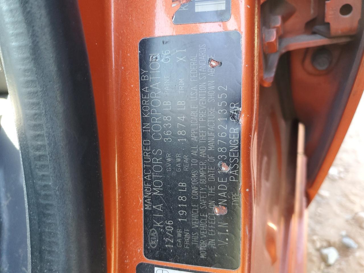 2007 KIA RIO