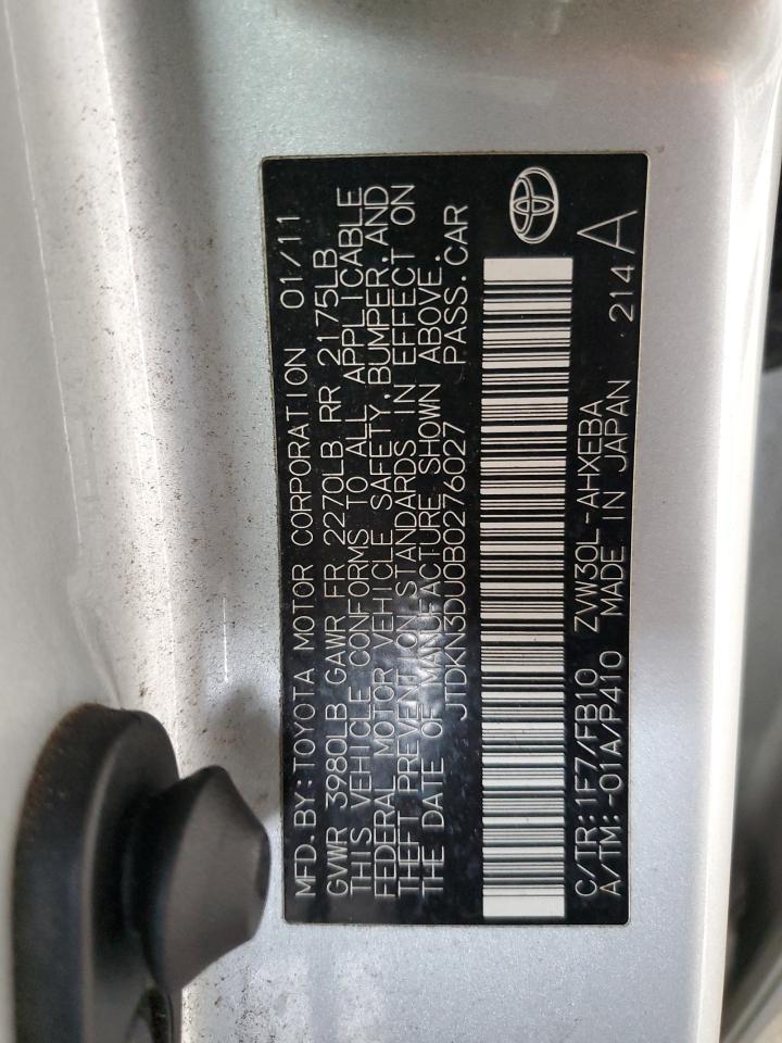 2011 TOYOTA PRIUS