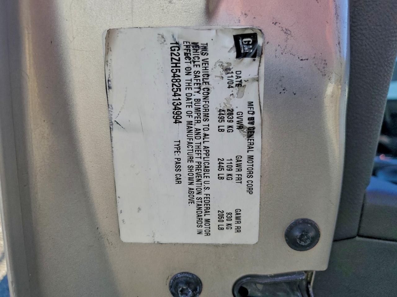 2005 PONTIAC G6