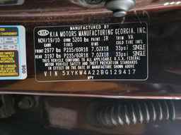 2011 KIA SORENTO