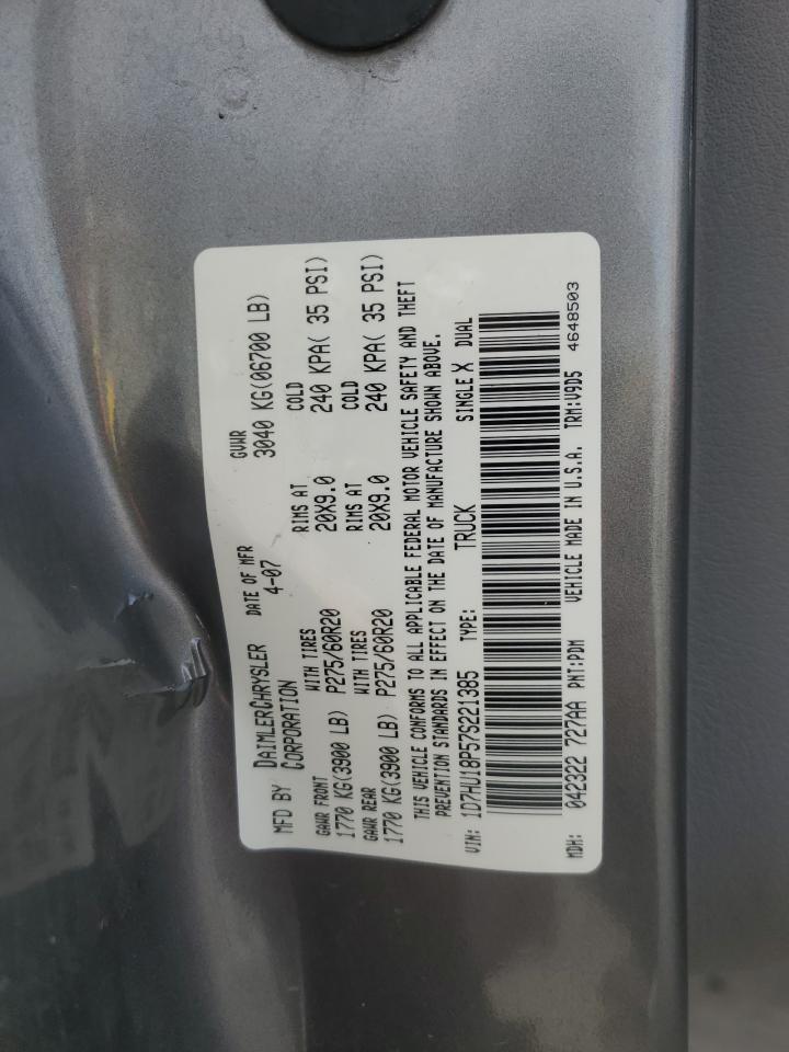 2007 DODGE RAM 1500