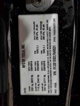 2020 TESLA MODEL 3