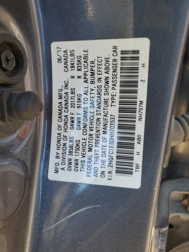 2017 HONDA CIVIC