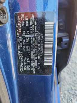 2015 HYUNDAI ACCENT