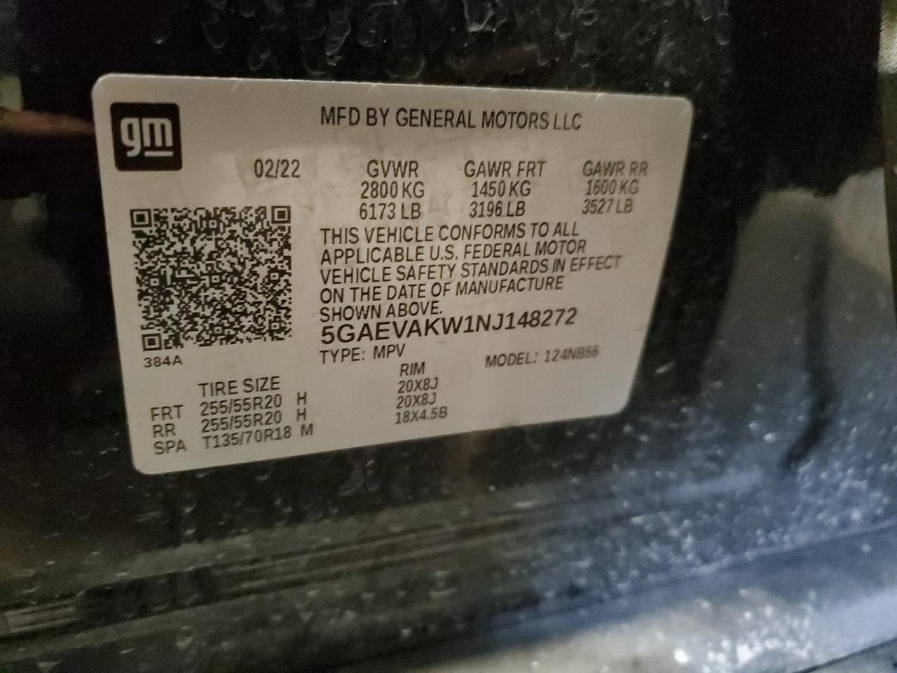 2022 BUICK ENCLAVE