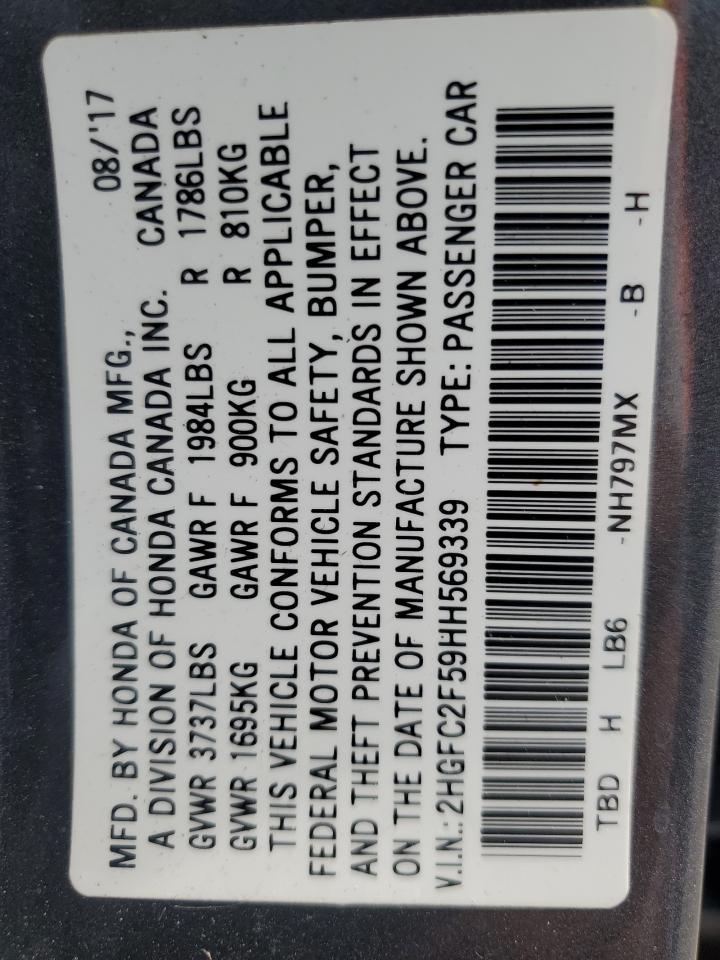 2017 HONDA CIVIC