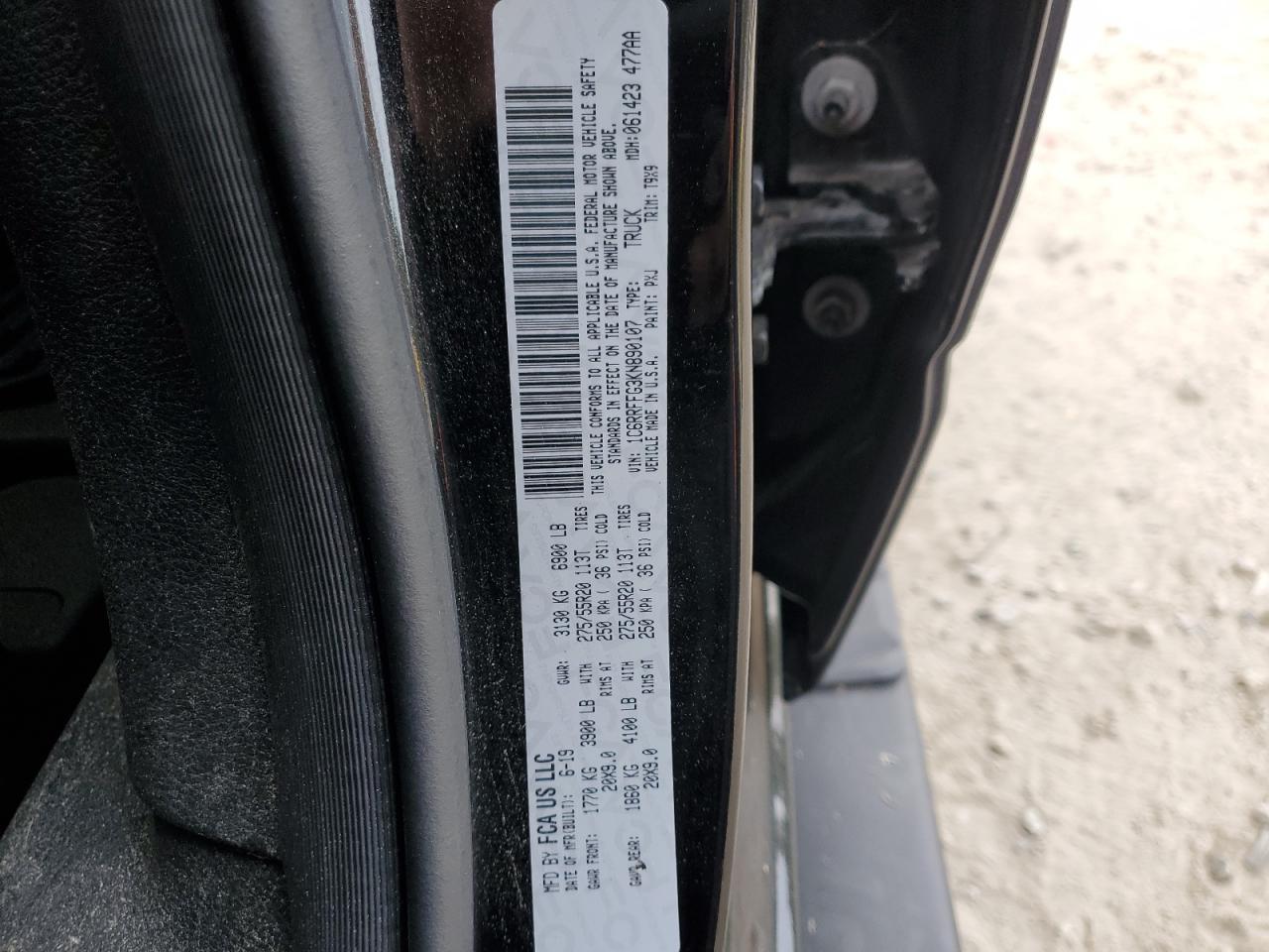 2019 RAM 1500