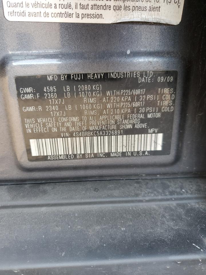 2010 SUBARU Outback