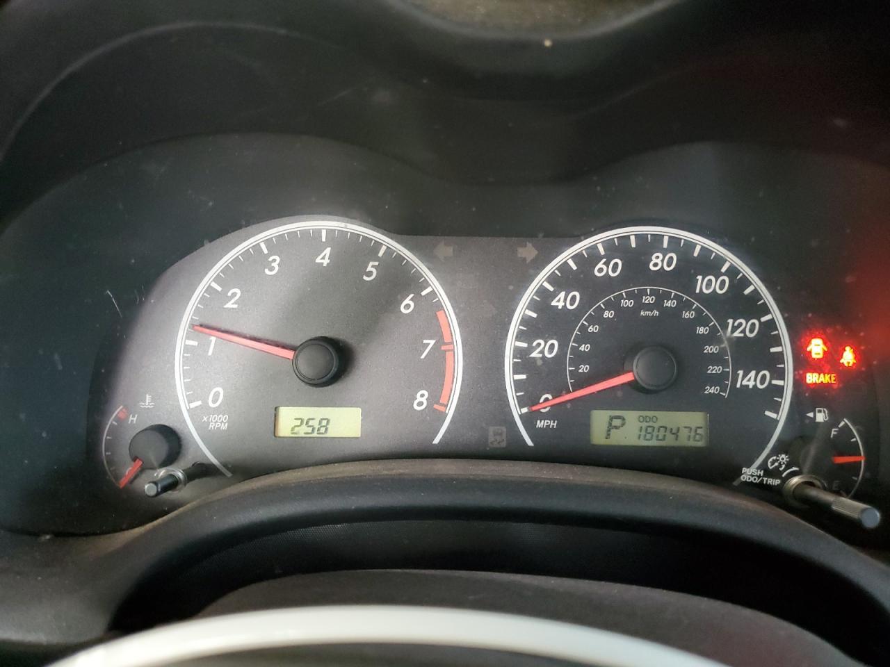 2009 TOYOTA COROLLA
