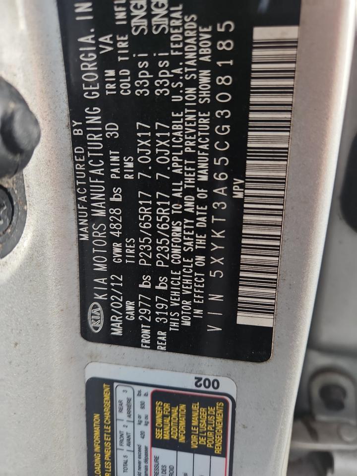 2012 KIA SORENTO