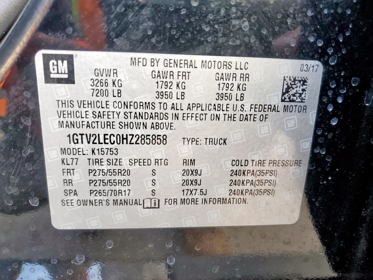 2017 GMC Sierra