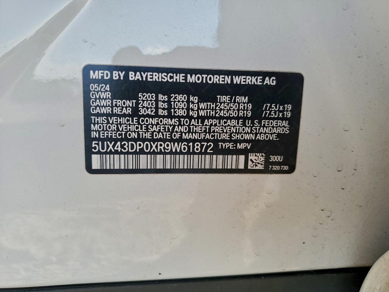 2024 BMW X3