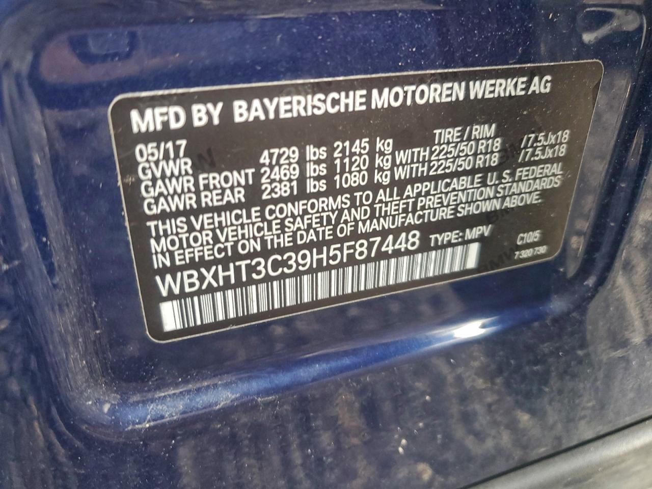 2017 BMW X1