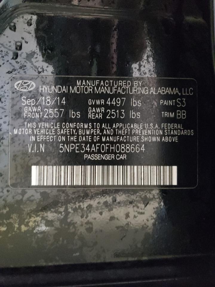 2015 HYUNDAI SONATA