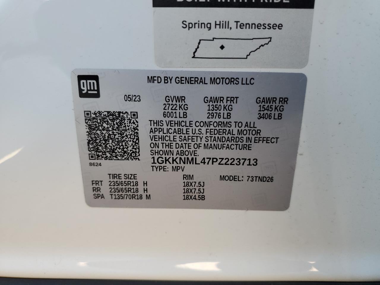 2023 GMC ACADIA