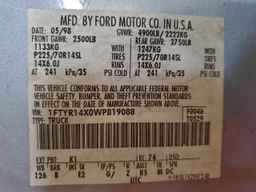 1998 FORD RANGER