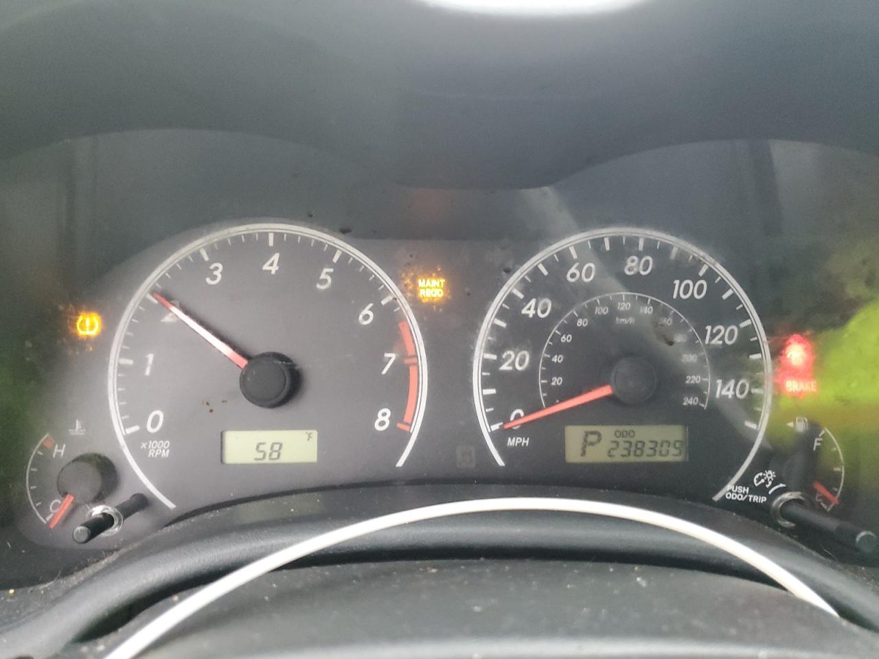 2012 TOYOTA COROLLA