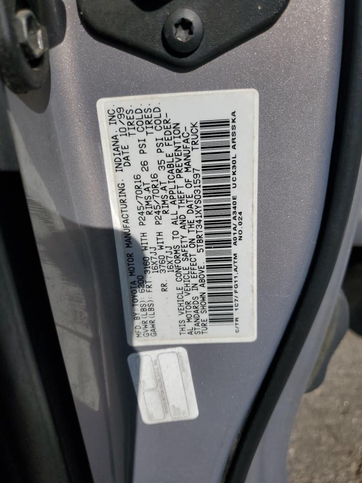 2000 TOYOTA TUNDRA