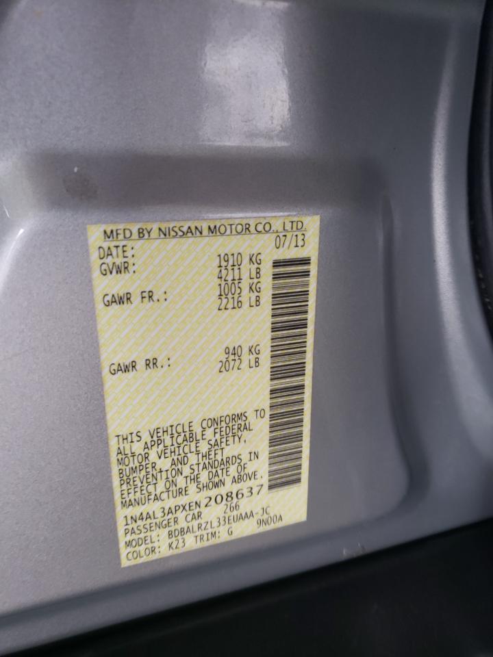 2014 NISSAN ALTIMA