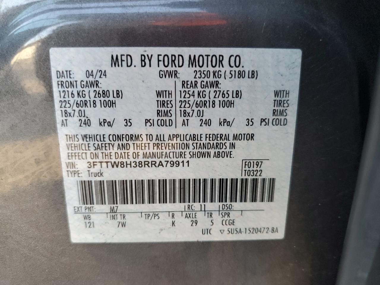 2024 FORD Maverick