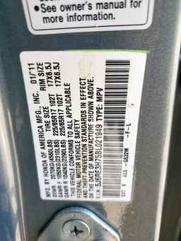2011 HONDA CR-V
