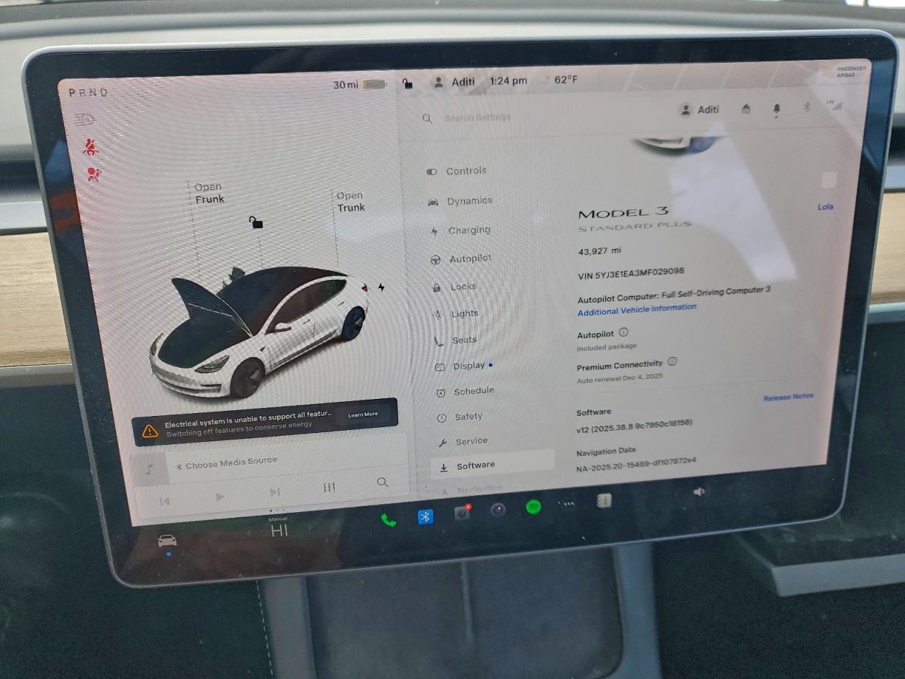 2021 TESLA MODEL 3