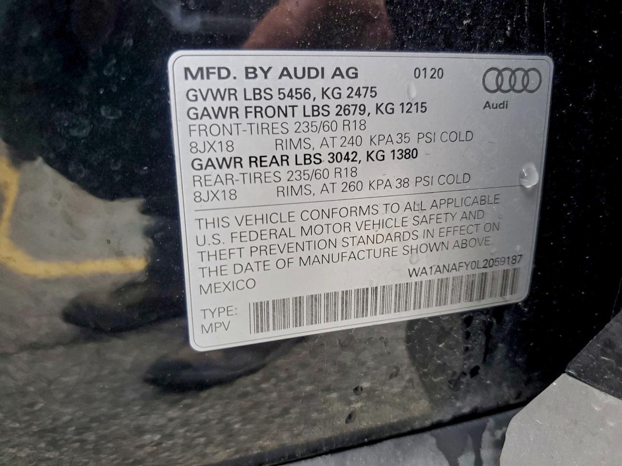 2020 AUDI Q5