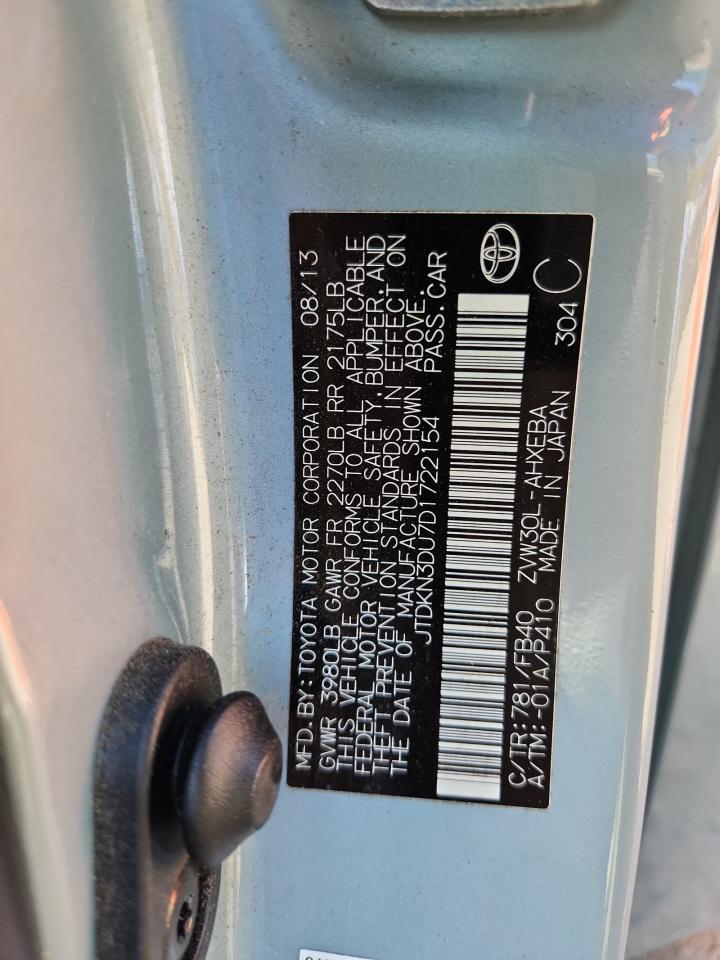 2013 TOYOTA PRIUS