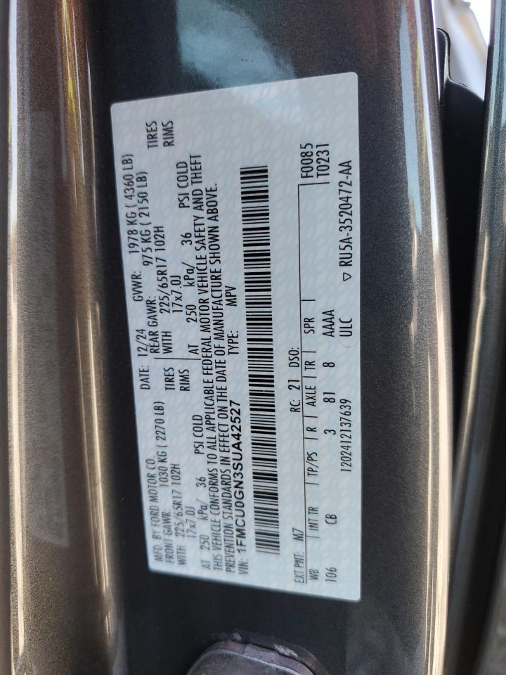 2025 FORD ESCAPE