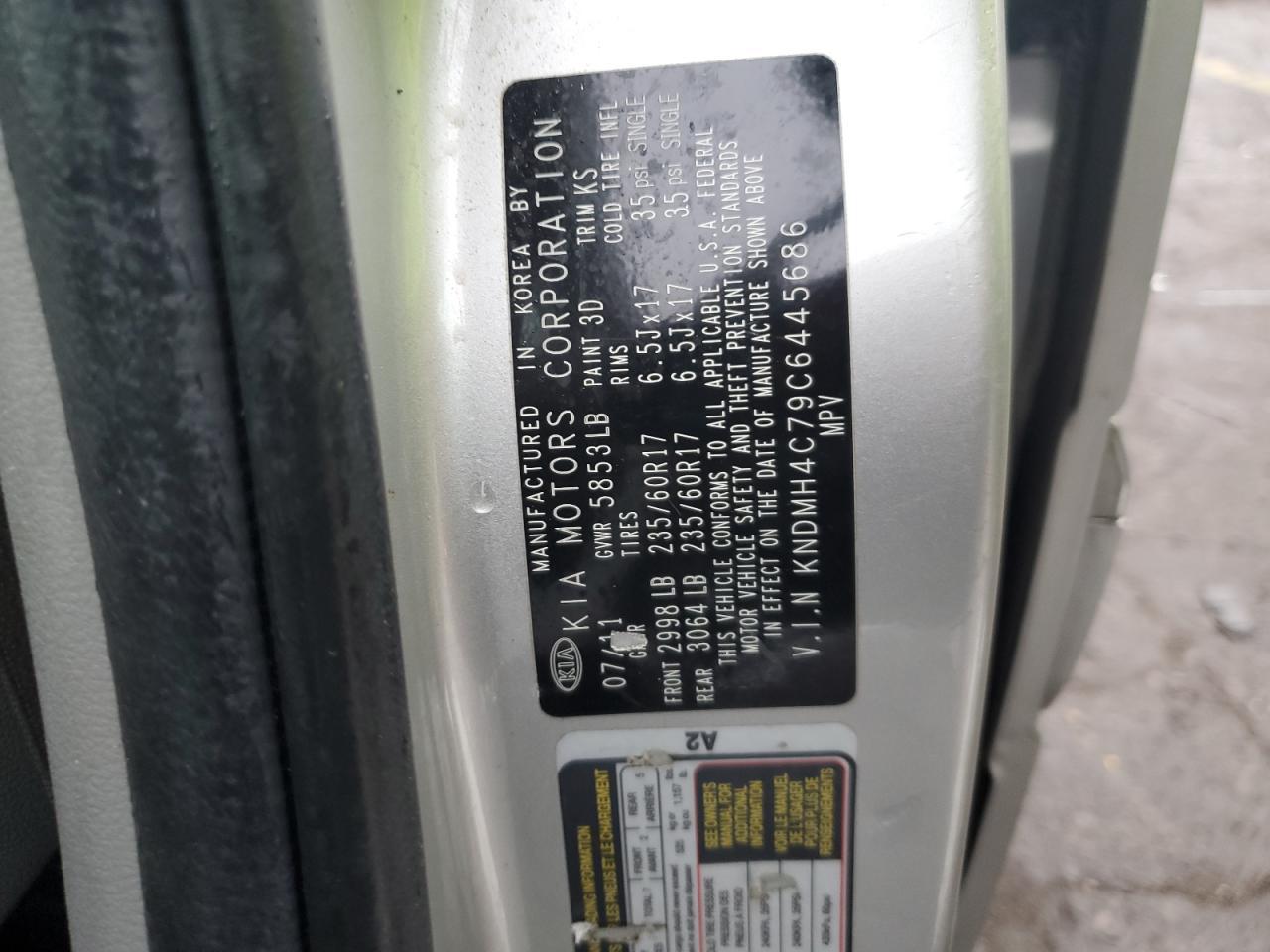 2012 KIA SEDONA