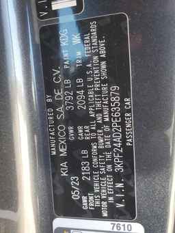 2023 KIA FORTE
