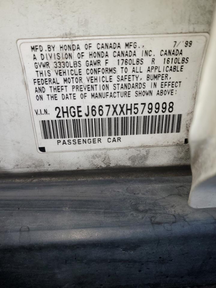 1999 HONDA CIVIC