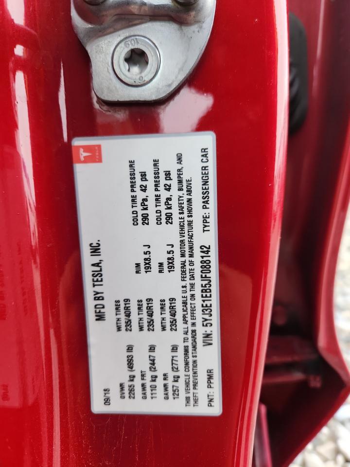 2018 TESLA MODEL 3