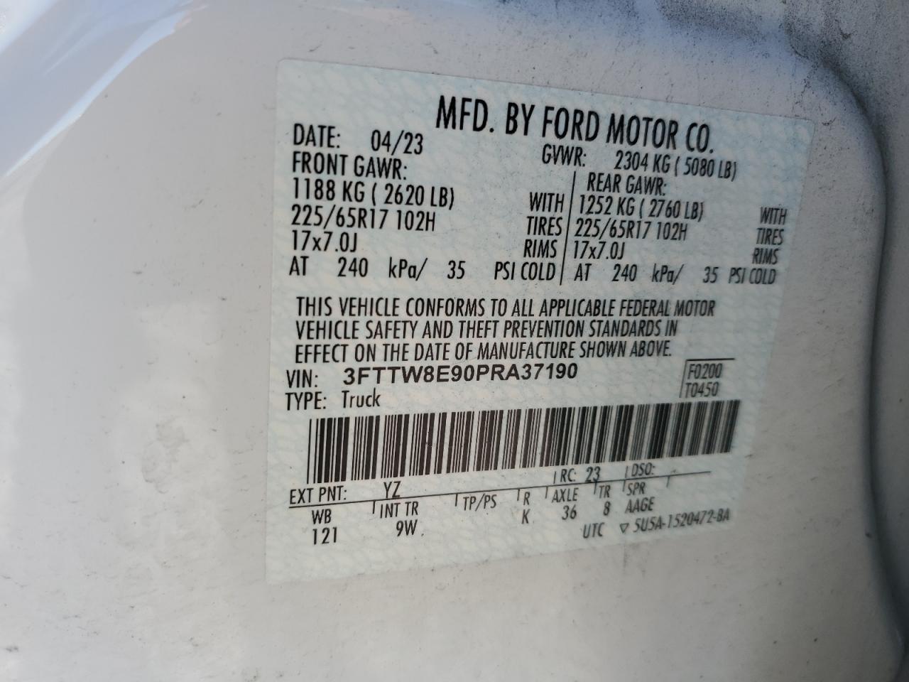 2023 FORD Maverick