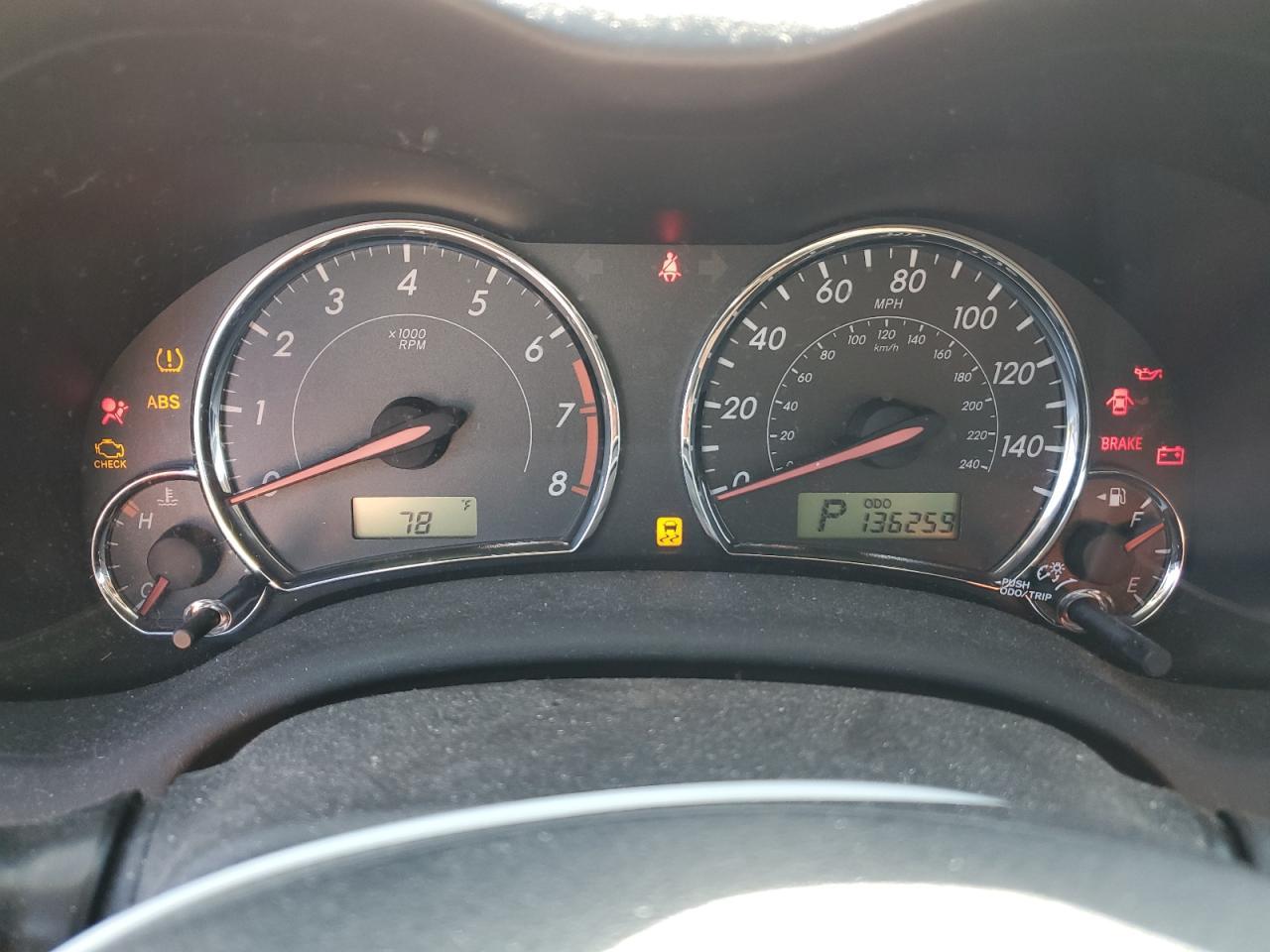 2012 TOYOTA COROLLA
