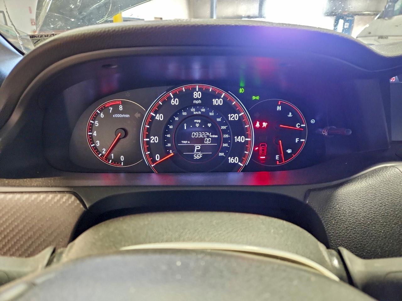 2016 HONDA ACCORD