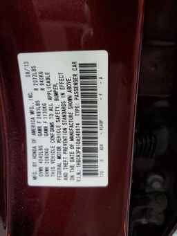 2013 HONDA ACCORD