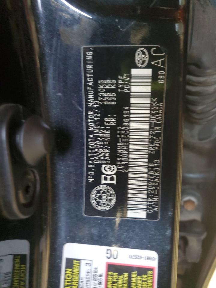 2014 TOYOTA COROLLA