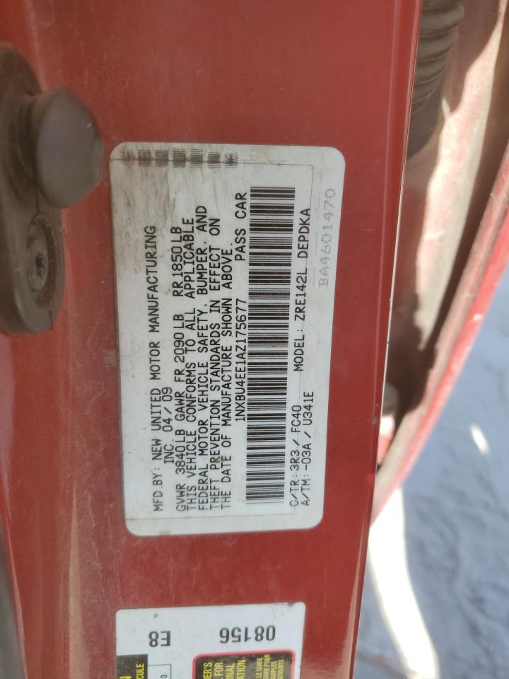 2010 TOYOTA COROLLA