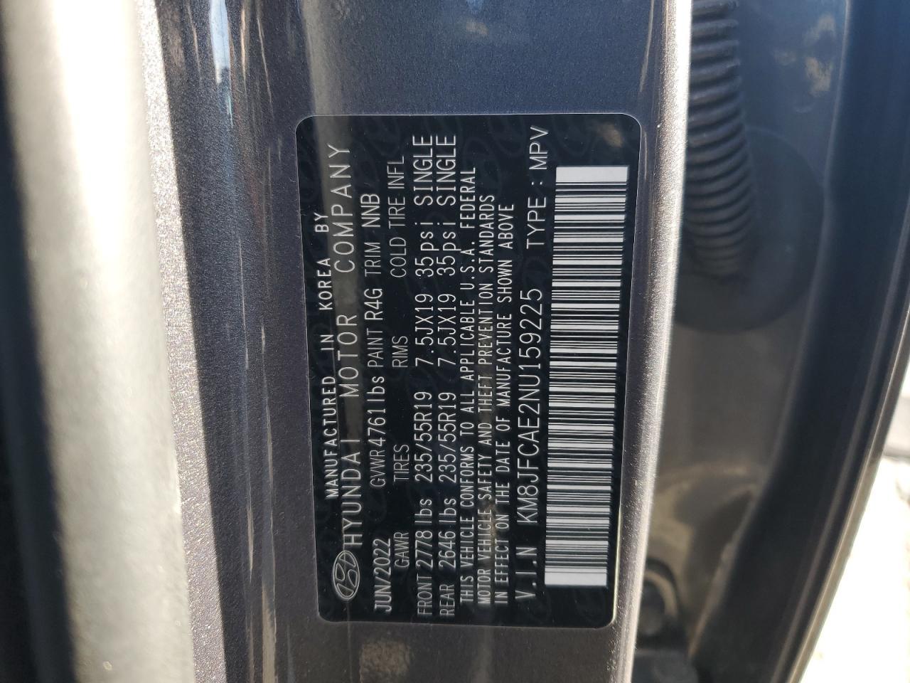 2022 HYUNDAI TUCSON