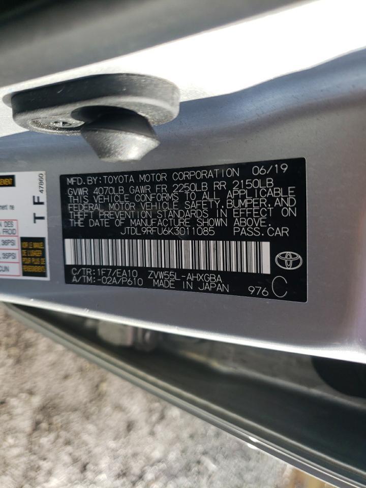 2019 TOYOTA PRIUS
