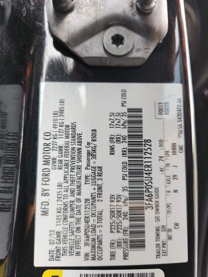2014 FORD FUSION
