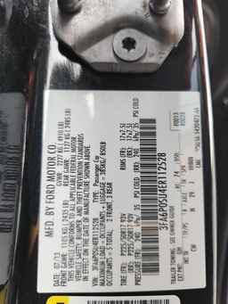 2014 FORD FUSION