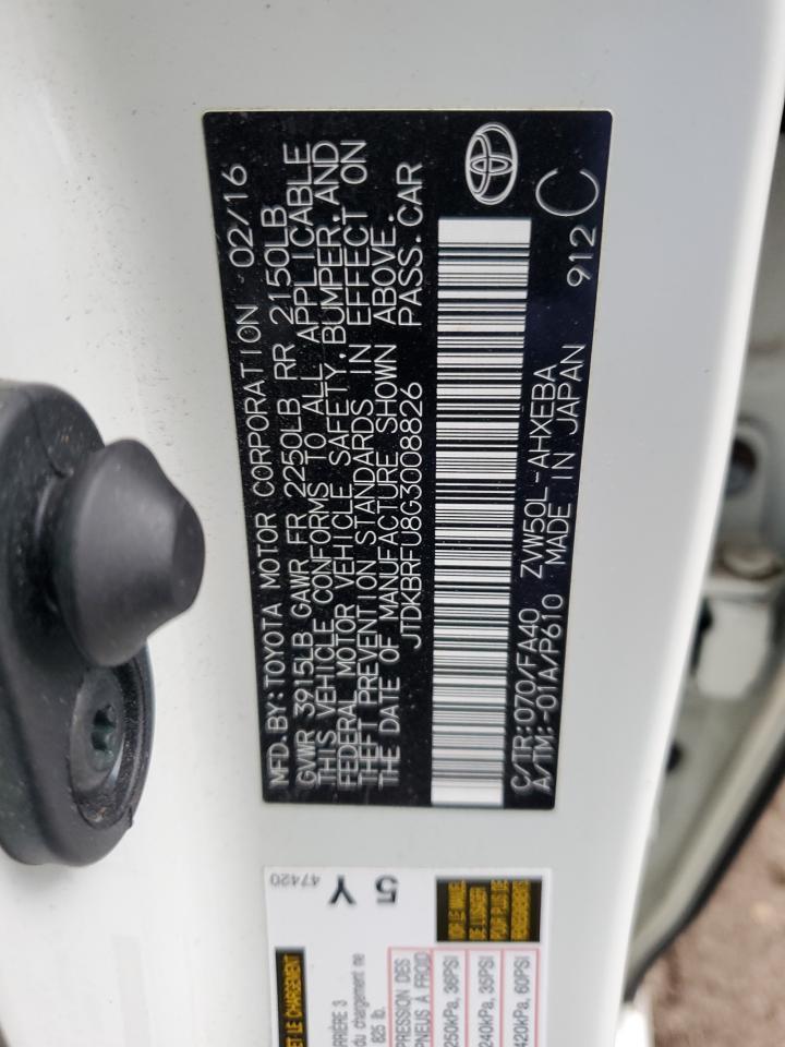 2016 TOYOTA PRIUS